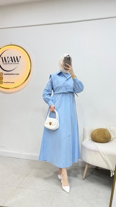 Gömlekli Elbise - 3