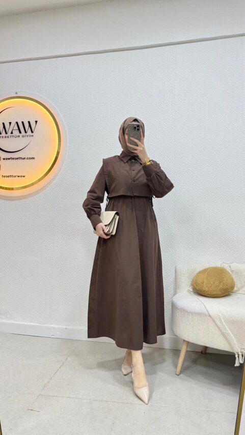 Gömlekli Elbise - 5