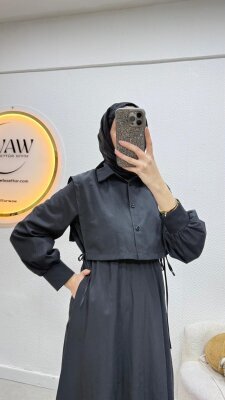 Gömlekli Elbise - 8