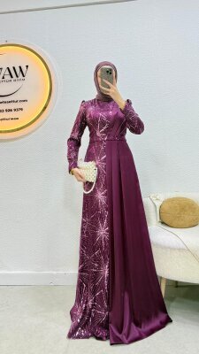 Hawaii Abiye - Şal Hediyeli - Waw Tesettür