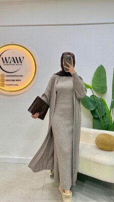 1 AL 1 BEDAVA - Hırkalı Triko Takım - 3