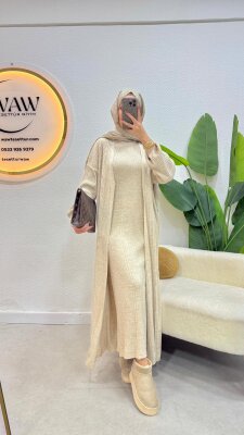 Hırkalı Triko Takım - 4