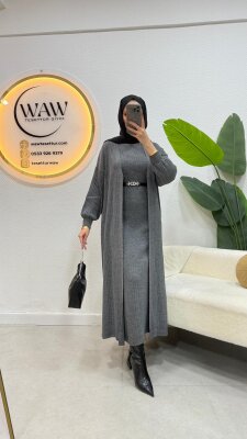 Hırkalı Triko Takım - 8