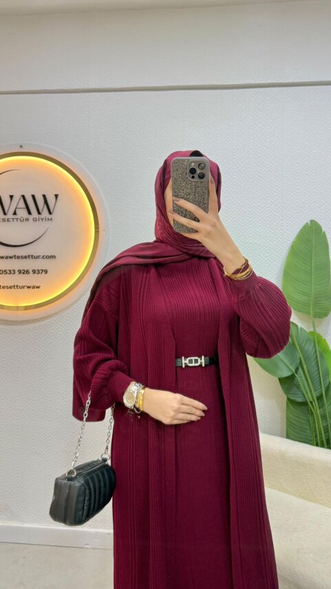 Hırkalı Triko Takım - 11