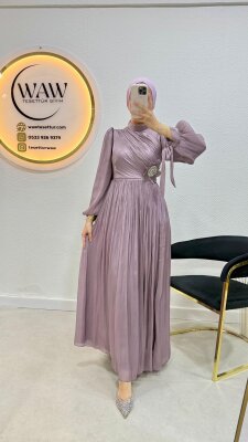 Hülya Elbise Abiye - Waw Tesettür