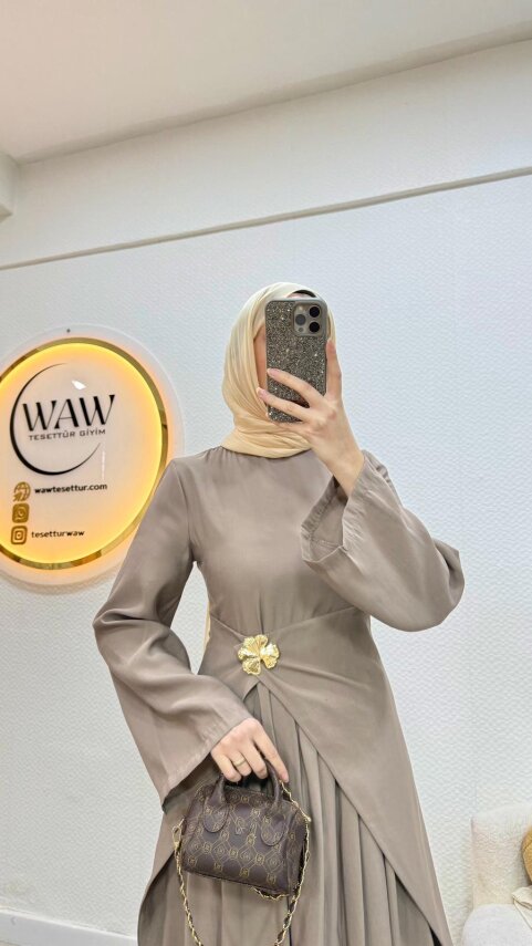 1 AL 1 BEDAVA - Ilgın Elbise - 12