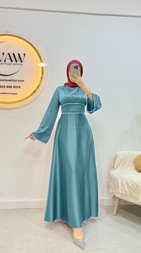 Işıl Abiye - Şal Hediyeli - 9