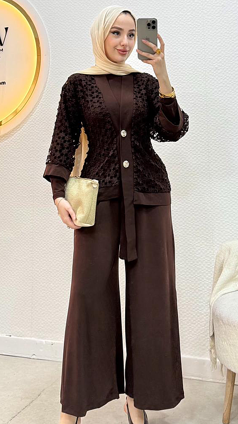 İspanyol Üçlü Takım - Waw Tesettür