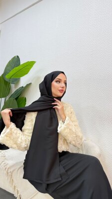 Jazz Şal - Siyah - 2