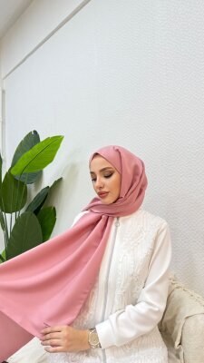 Jazz Şal - Gül Kurusu - Waw Tesettür