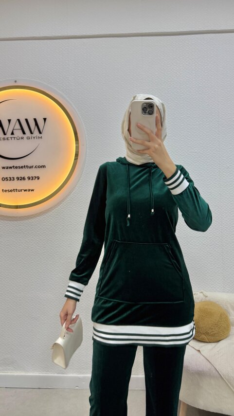 1 AL 1 BEDAVA - Kadife Takım - 6