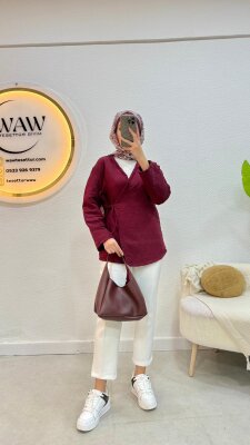 1 AL 1 BEDAVA - Kapitone Ceket - Waw Tesettür