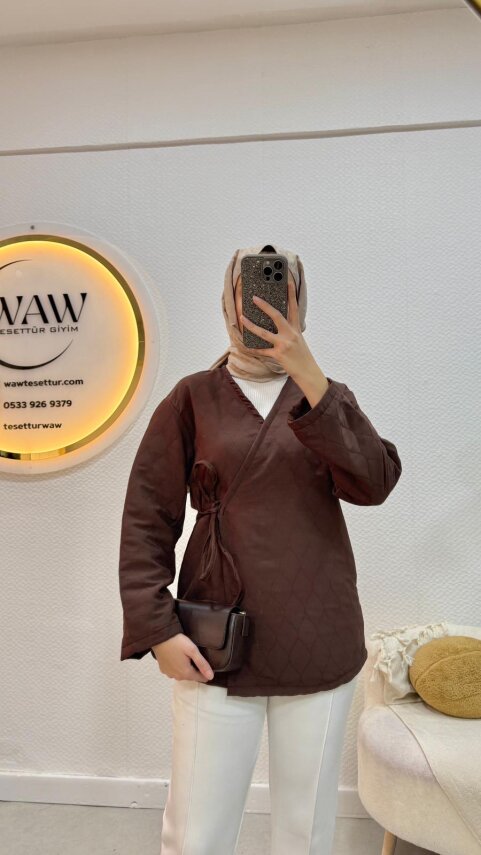 1 AL 1 BEDAVA - Kapitone Ceket - 10