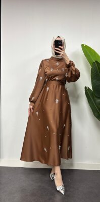 Kasım İndirimi - Nova elbise - Waw Tesettür