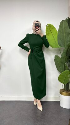 Kasım İndirmi - Rosa Elbise - Waw Tesettür