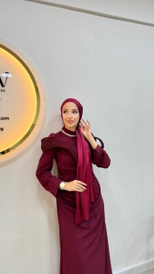 Kobe Saten Şal - Waw Tesettür