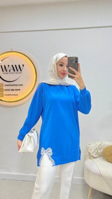 1 AL 1 BEDAVA - Kurdeleli Tunik - 2