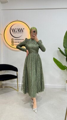 Linda Abiye - Şal Hediyeli - Waw Tesettür