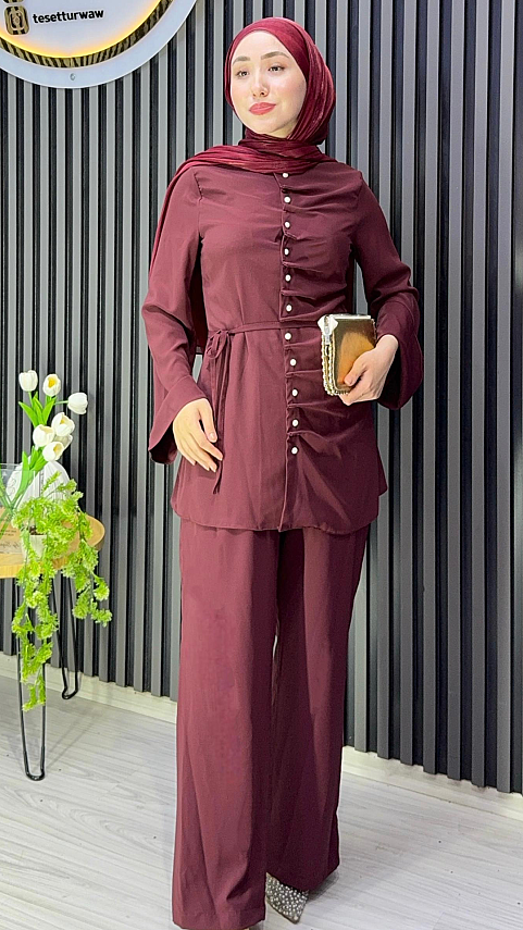 Luxury Takım - Waw Tesettür