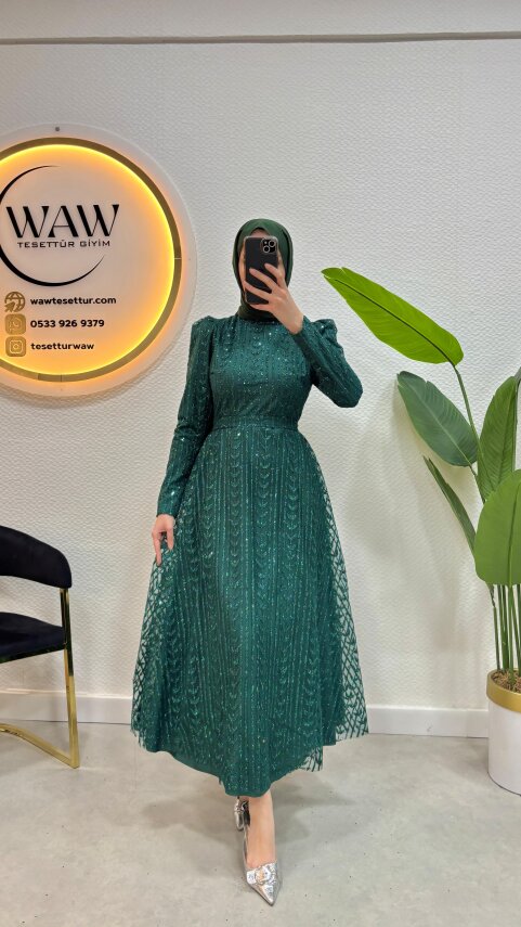 Merida Abiye - Şal Hediyeli - 4