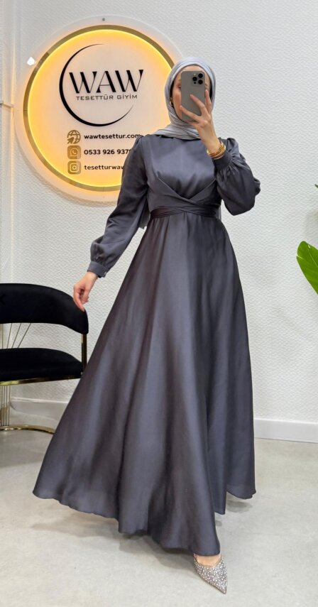 Mezat Ürünü - Karolina Elbise - 1