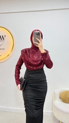 1 AL 1 BEDAVA - Natalia Abiye Elbise - 16