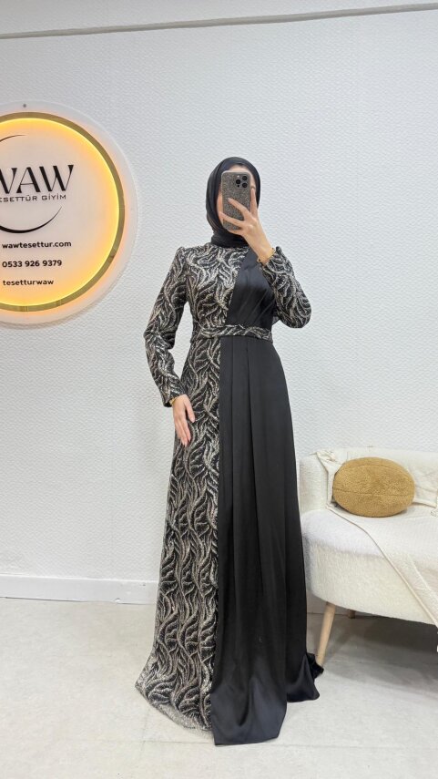 Nefes Abiye - Şal Hediyeli - 2