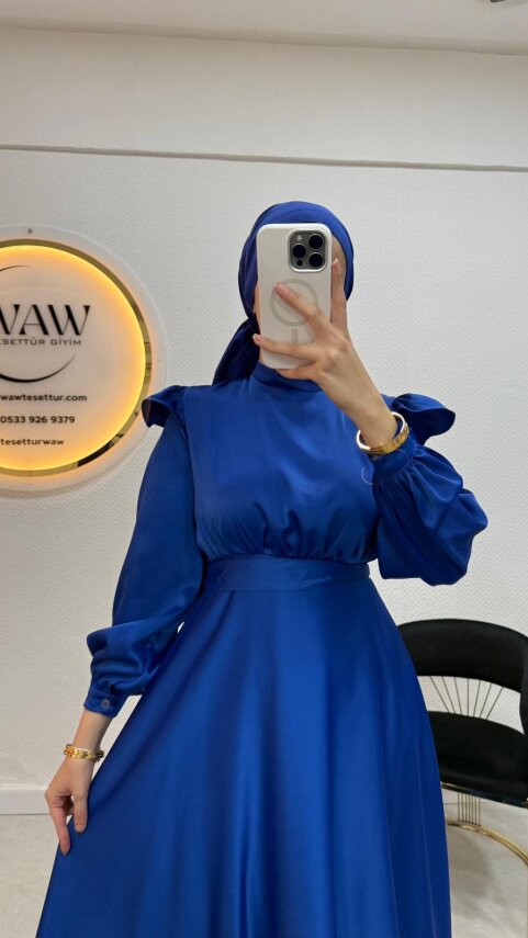 Nesrin Elbise - Şal Hediyeli - 2