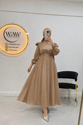 Nesrin Elbise - Şal Hediyeli - 4