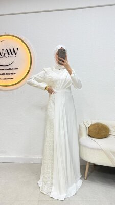 Nikah Elbisesi - Şal Hediyeli - 2