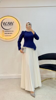 Olga Elbise - Taşsız - Waw Tesettür