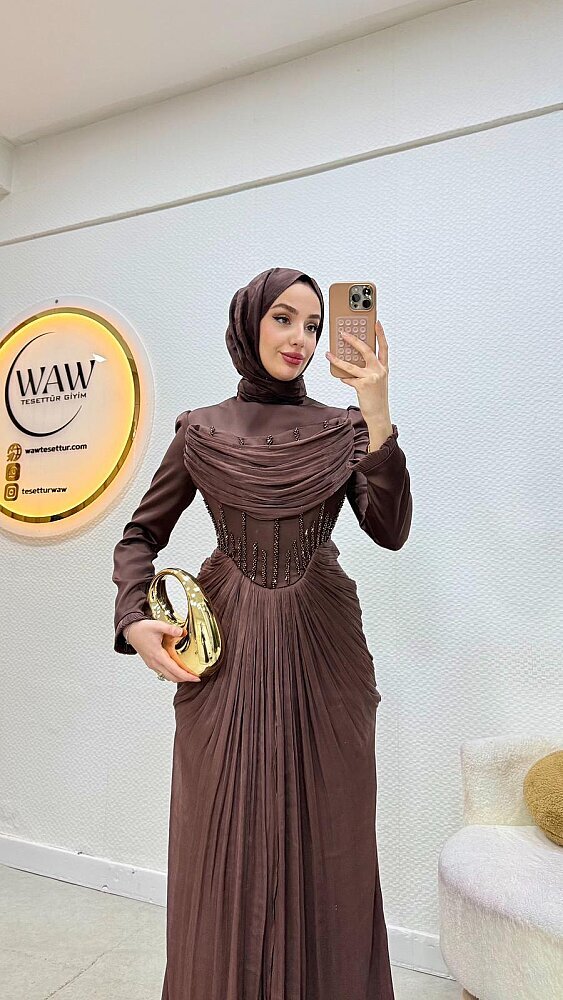 OLİVİA ABİYE ELBİSE - 5