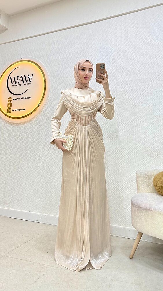 OLİVİA ABİYE ELBİSE - 6