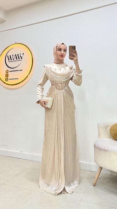 OLİVİA ABİYE ELBİSE - 6