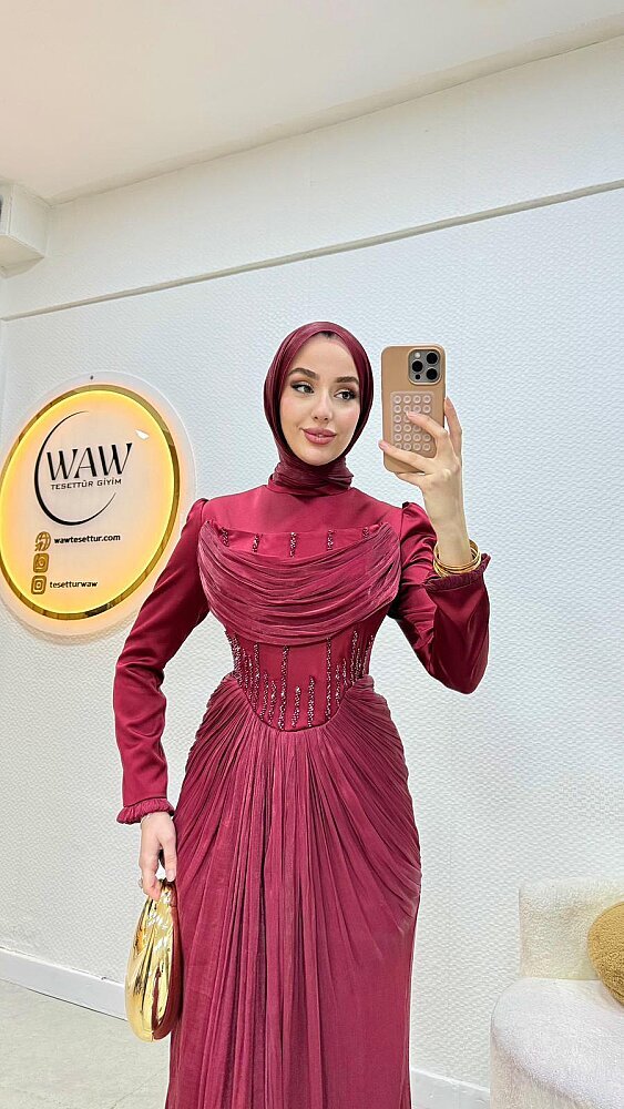 OLİVİA ABİYE ELBİSE - 10