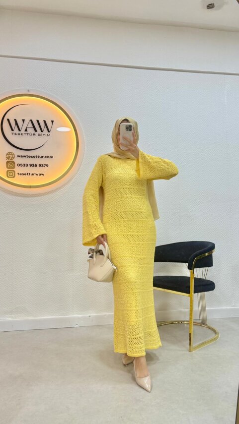 Örgü Elbise - 4