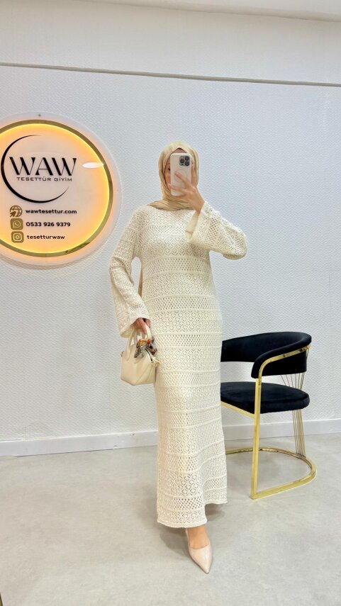 Örgü Elbise - 5