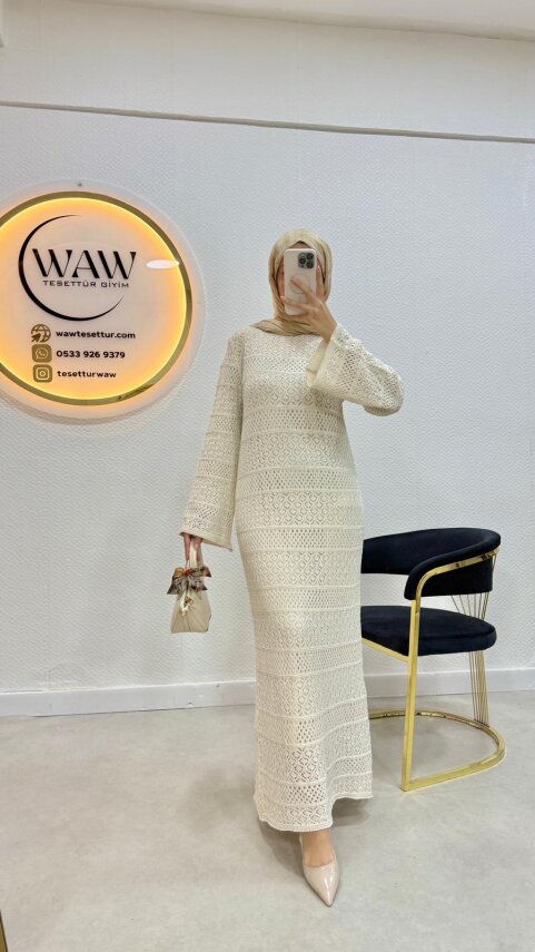 Örgü Elbise - 6