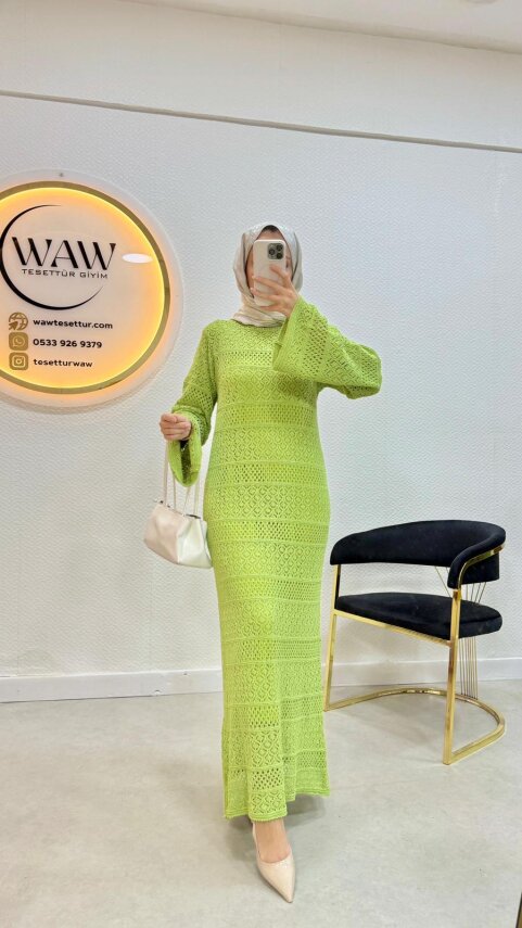 Örgü Elbise - 11