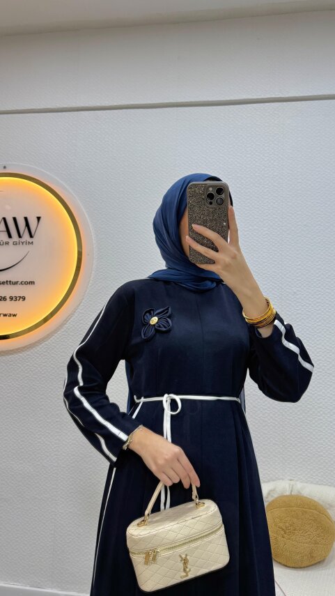 1 AL 1 BEDAVA - Papatya Elbise - 8