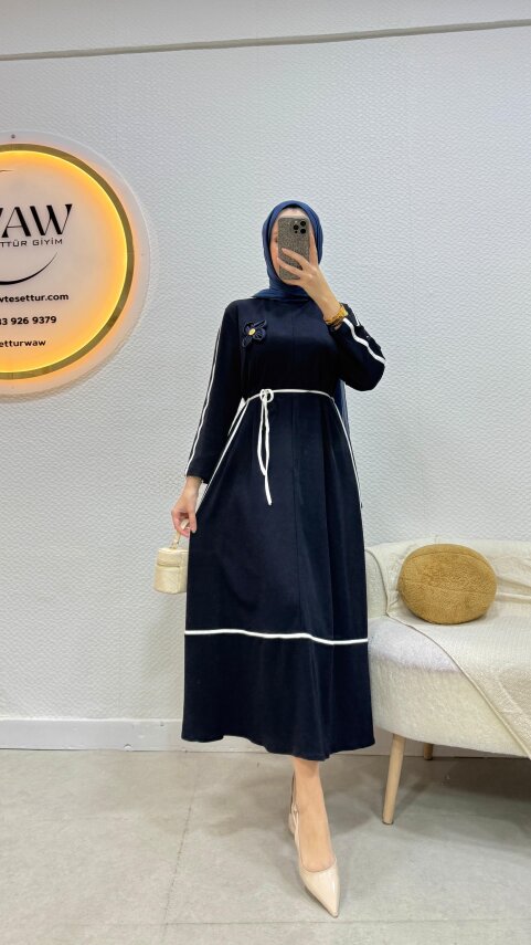 1 AL 1 BEDAVA - Papatya Elbise - 7