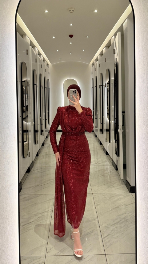 Parla Abiye Elbise - 6