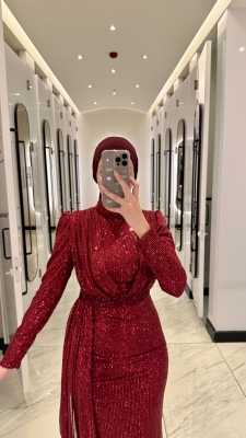 Parla Abiye Elbise - 7