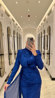 Parla Abiye Elbise - 8