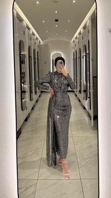 Parla Abiye Elbise - 9