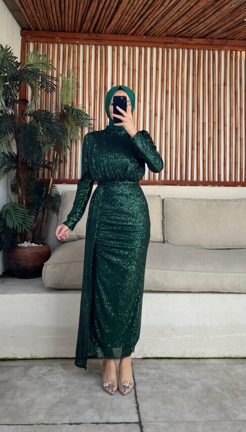 Parla Abiye Elbise - 14