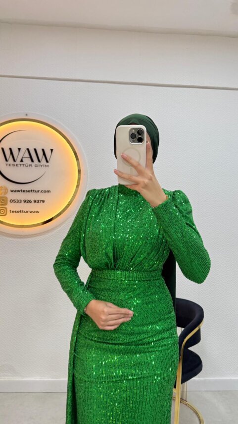 Parla Abiye Elbise - 15