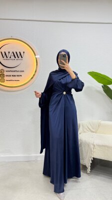 1 AL 1 BEDAVA - Pelerinli Saten Abiye - 2