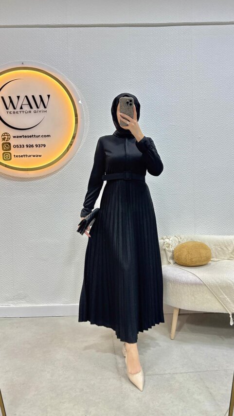 1 AL 1 BEDAVA - Piliseli Elbise - 1