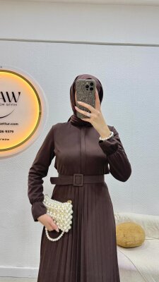 1 AL 1 BEDAVA - Piliseli Elbise - 7